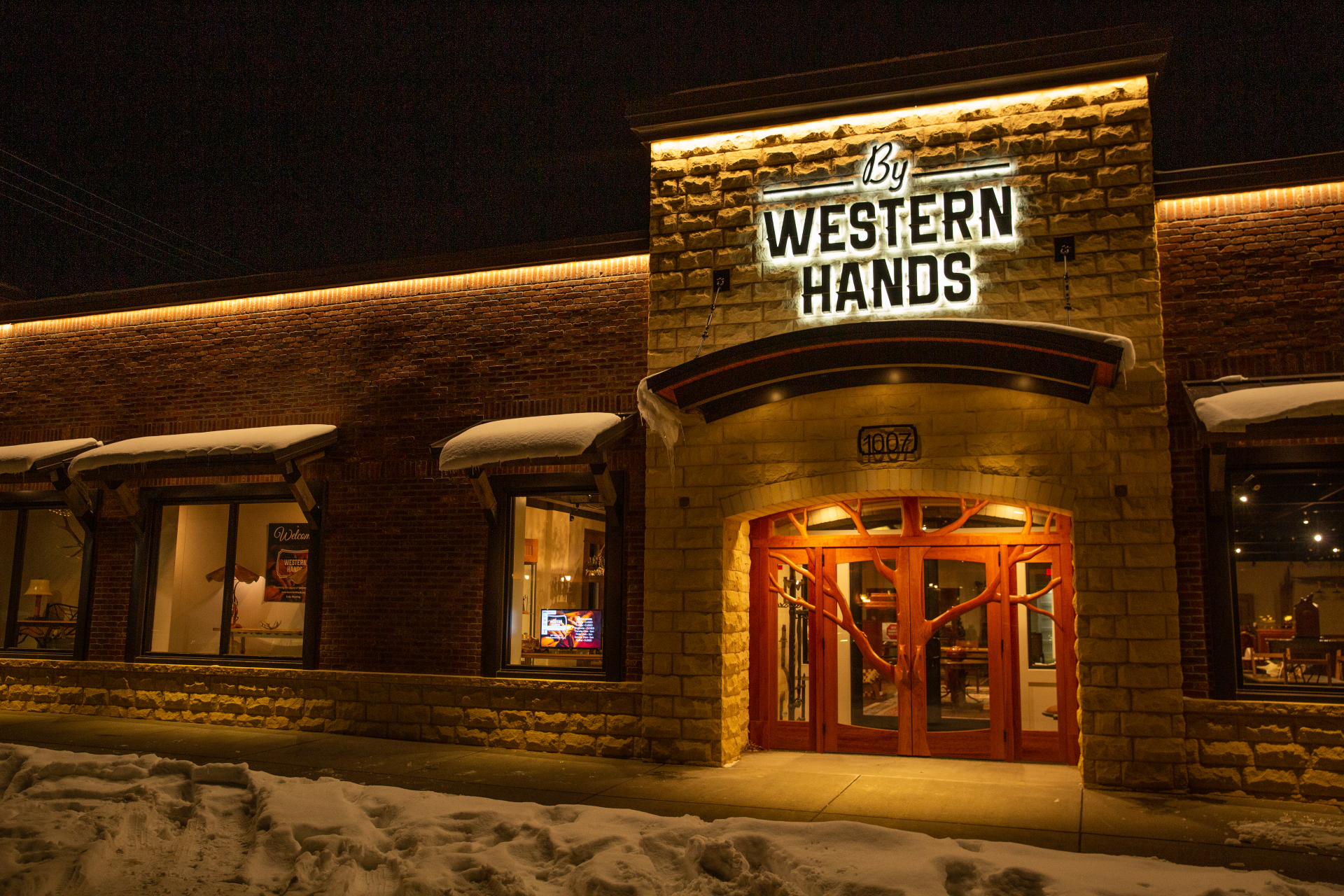 Exterior of By Western hands Museum