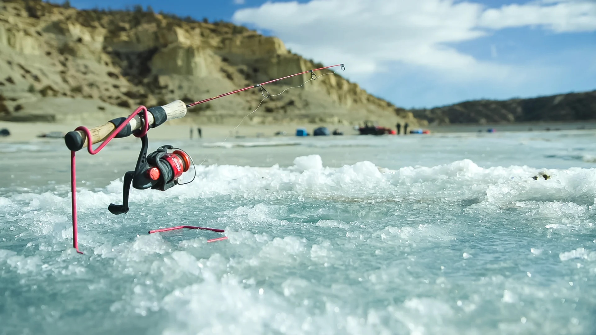 Ice Fishing in Cody Yellowstone