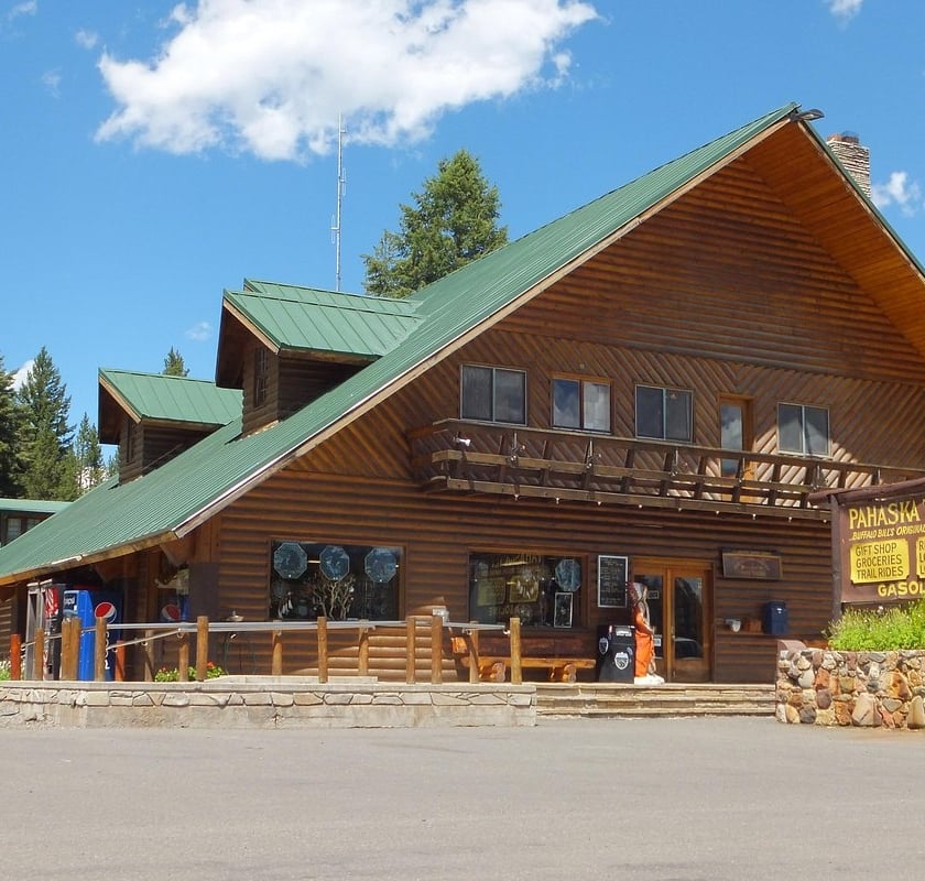 Exterior of Pahaska Tepee Resort