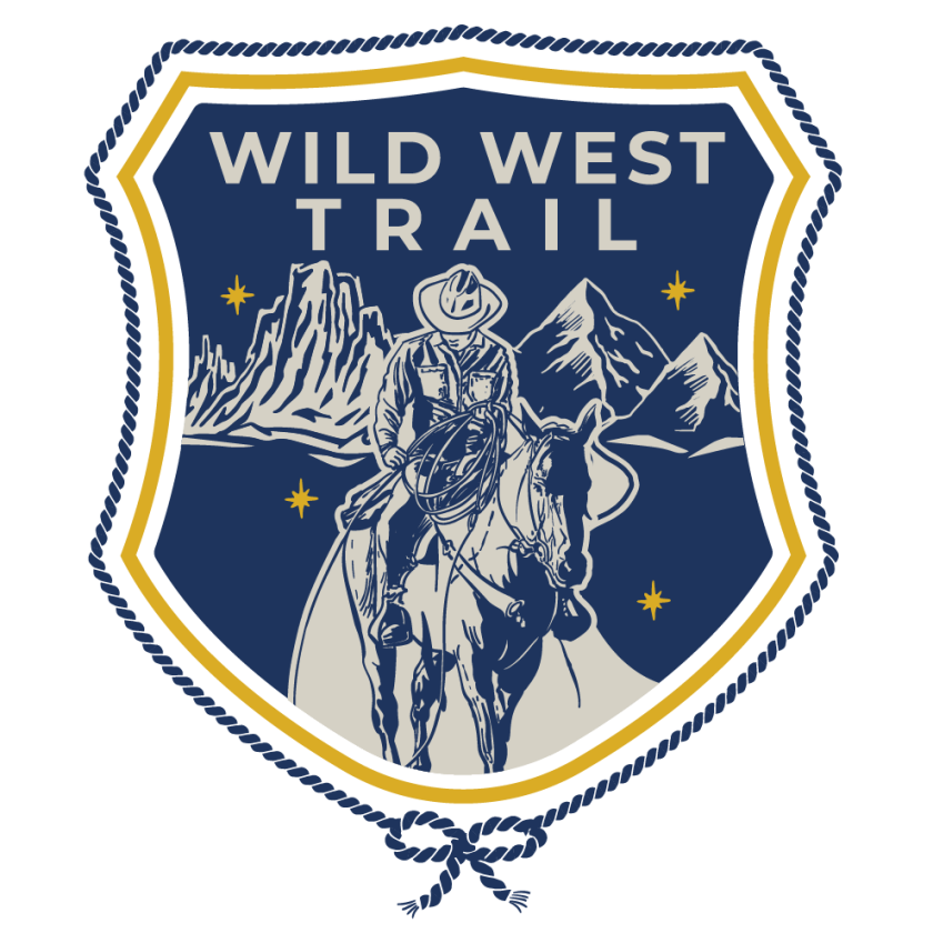 Wild West Trail Sticker desiign